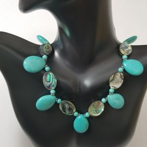 Donna Dressler 925 Silver Mother Pearl Necklace